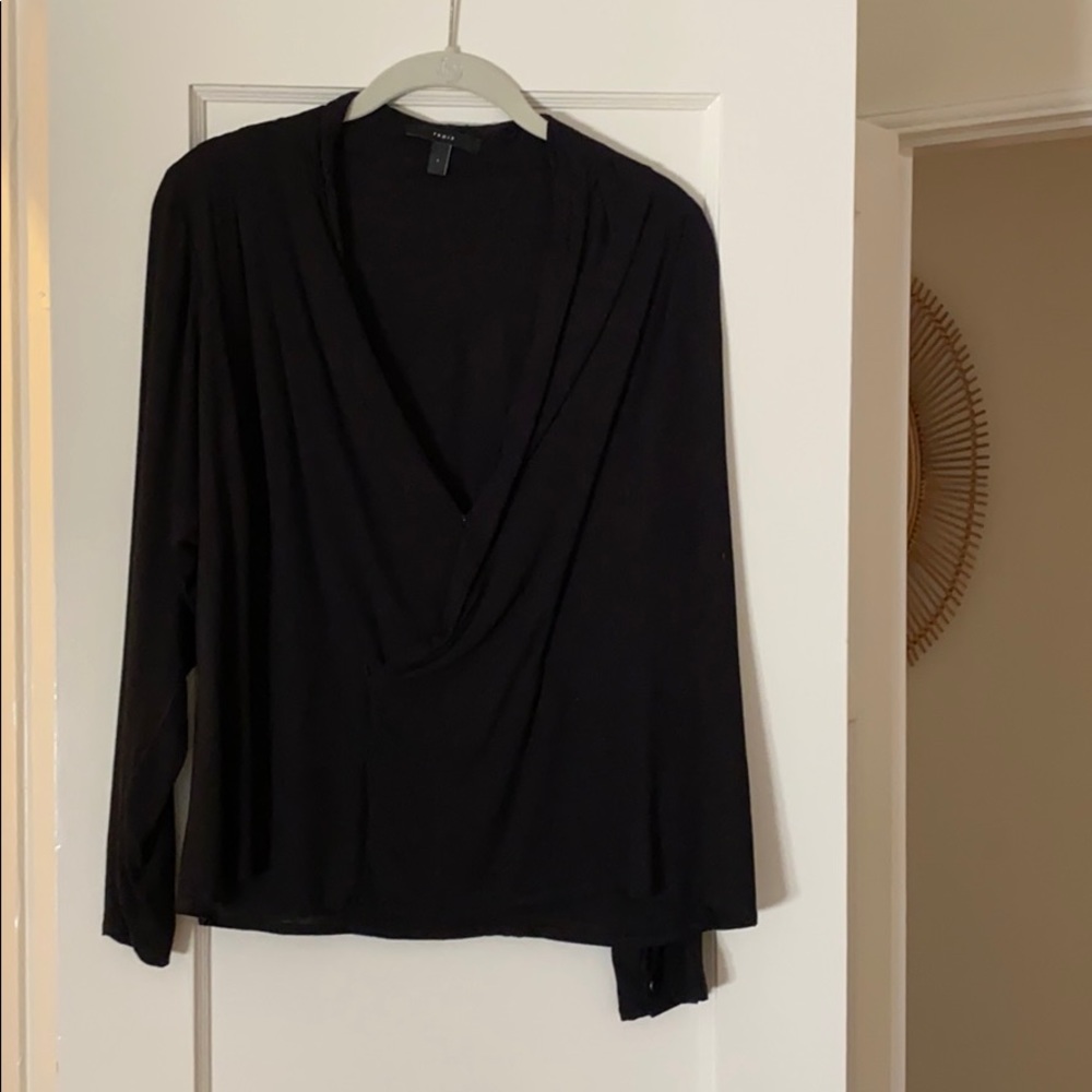 TROIS long sleeve blouse
